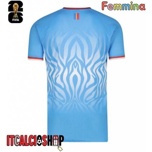 RD del Congo Prima Maglia Femmina Mondiali 2026 Manica Corta